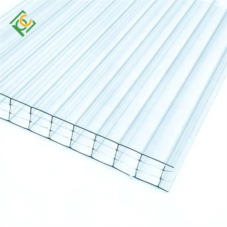 2 8-20mm Four-Wall Polycarbonate Sheet